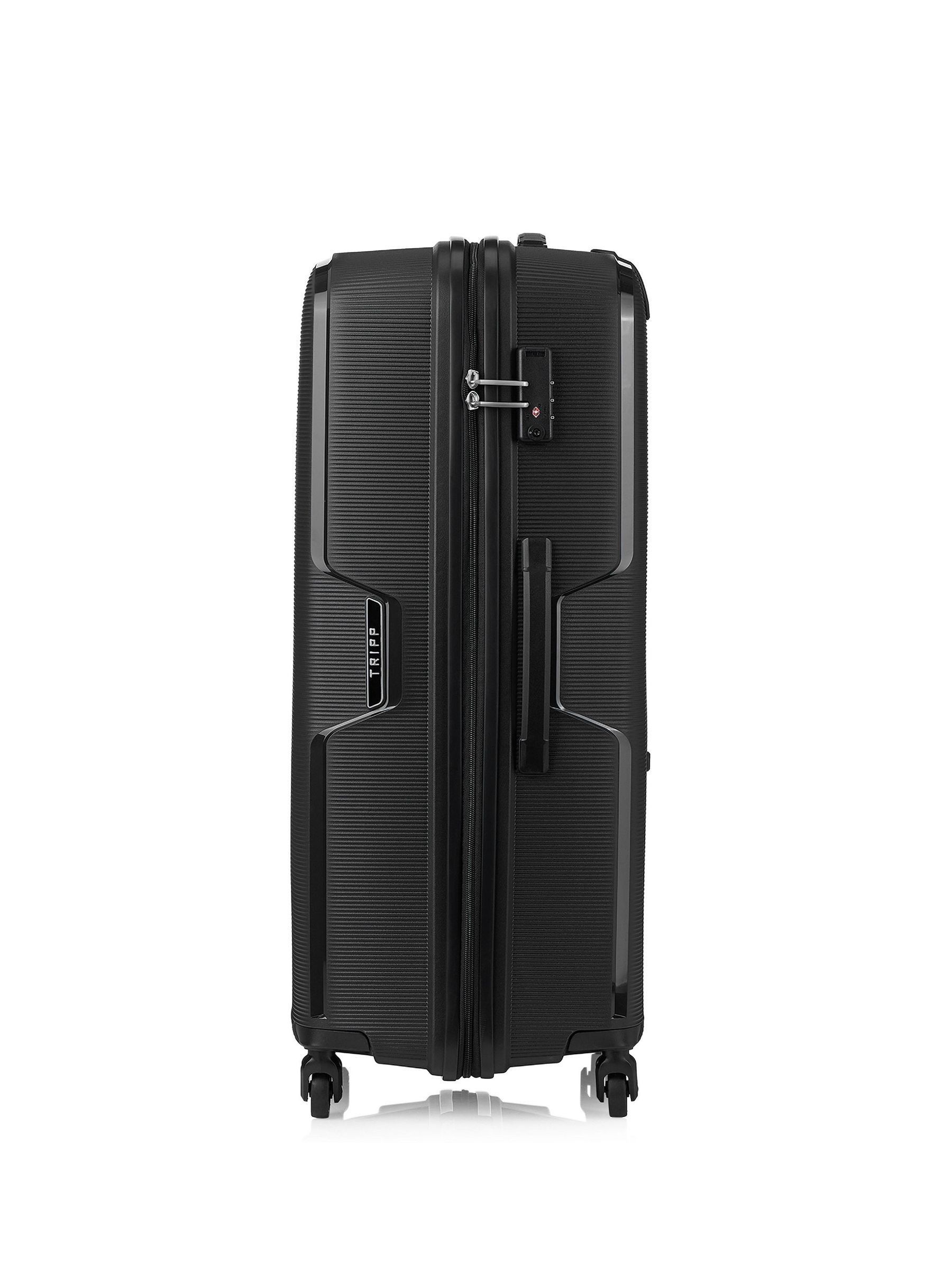 Buy Tripp Black Large Escape 4 Wheel 77cm Suitcase from the Next UK online shop