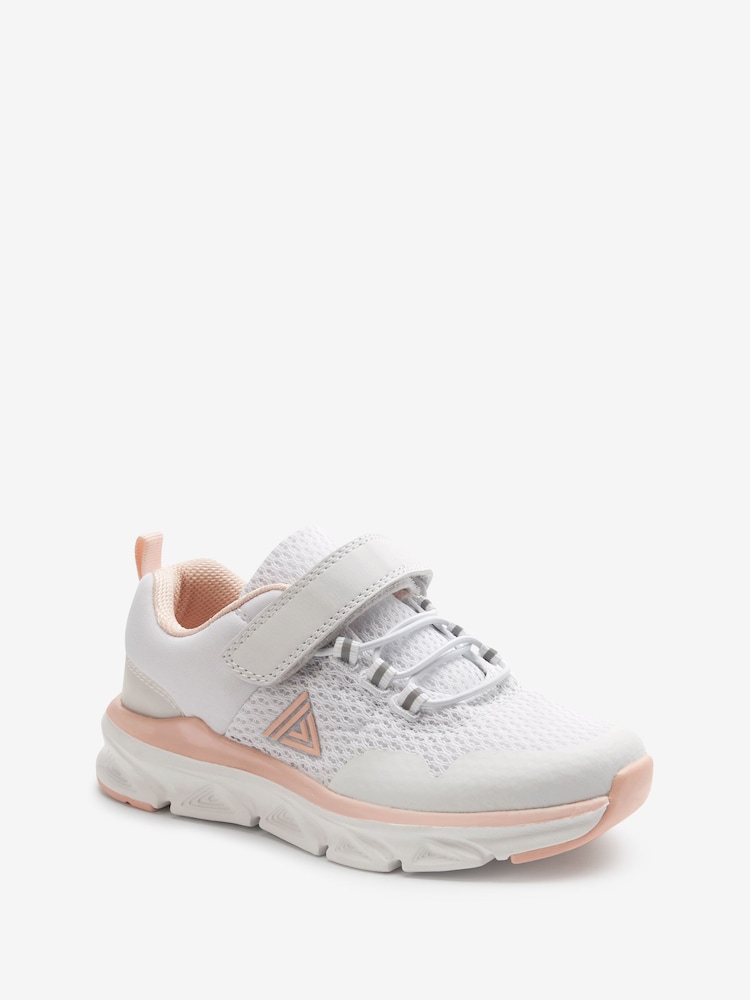 White/Pink Runner Trainers - Image 2 of 5