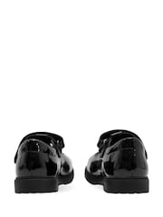 Start-Rite Liberty Black Patent Leather T-Bar Smart Shoes F Fit - Image 5 of 7