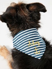 Joules Blue Medium Bandana Dog Neckerchief - Image 2 of 4