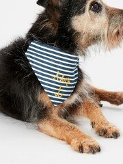 Joules Blue Small Bandana Dog Neckerchief - Image 2 of 4
