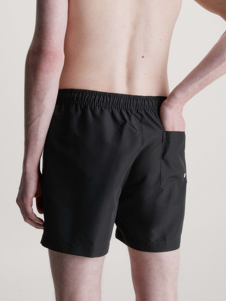 Calvin Klein Black Swim Shorts - Image 2 of 7