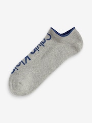 Calvin Klein Grey Ankle Socks 3 Pack - Image 2 of 4