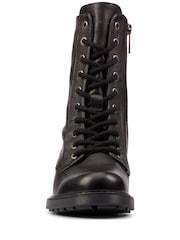 Clarks Black Standard Fit (D) Wide Fit (E) Leather Orinoco2 Boots - Image 5 of 7