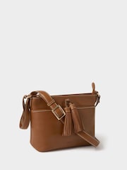 Osprey London Brown The Vintage Savanna Crossbody Bag - Image 2 of 5