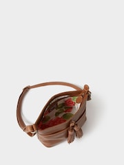 Osprey London Brown The Vintage Savanna Crossbody Bag - Image 3 of 5