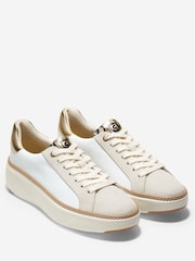 Cole Haan Grandpro Topspin White Trainers - Image 2 of 5