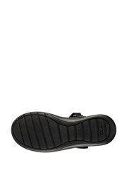 Clarks Black Multi Fit Rainbow Detail Leather Shoes - Image 7 of 7