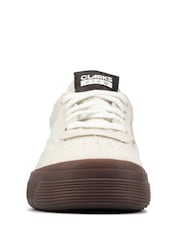 Bela - Clarks športni copati iz semiša Cica Skater - Slika 4 iz 7