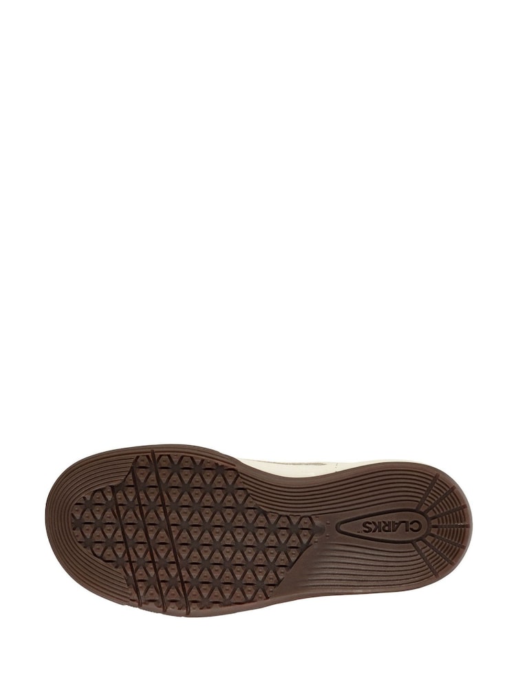 Bela - Clarks športni copati iz semiša Cica Skater - Slika 7 iz 7 Bela - Clarks športni copati iz semiša Cica Skater - Slika 7 iz 7