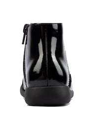 Черные лакированные ботинки с отделкой "радуга" Clarks - Изображение 6 из 8