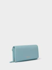Azul - Monedero organizador de viajes de cuero de Osprey London - Imagen 3 de 5