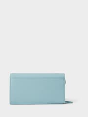Azul - Monedero organizador de viajes de cuero de Osprey London - Imagen 5 de 5
