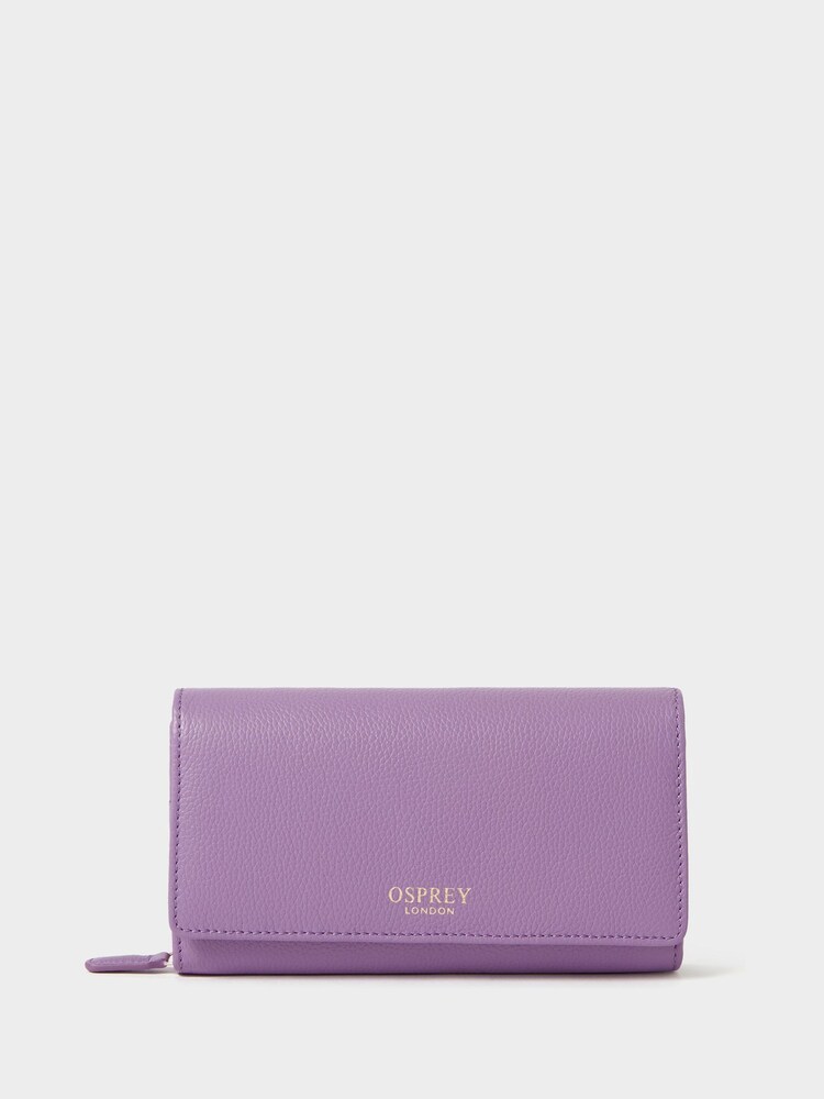 Malva - Monedero organizador de viajes de cuero de Osprey London - Imagen 2 de 6 Malva - Monedero organizador de viajes de cuero de Osprey London - Imagen 2 de 6