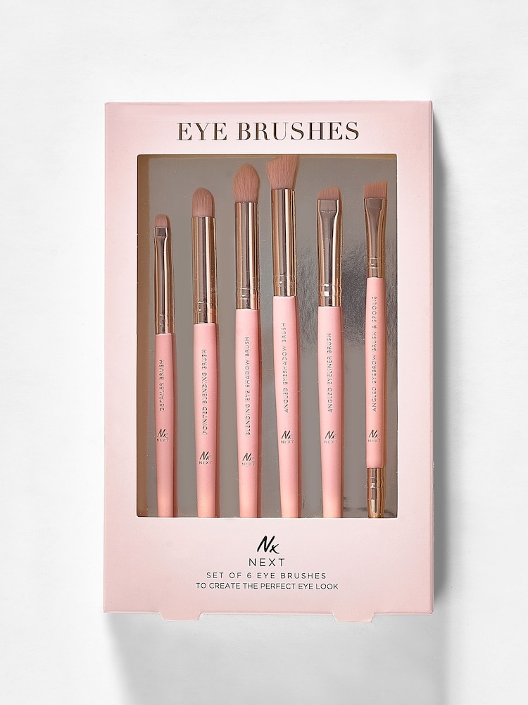 Set of 6 NX Eye Make-Up Brushes - Image 1 of 2