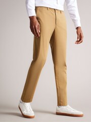Naturalny - Luźne chinosy w swobodnym stylu Ted Baker Genbee - Image 1 of 6
