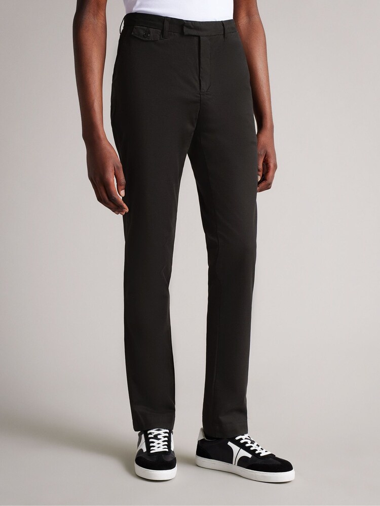Ted Baker Black Genay Slim Chinos - Image 1 of 6