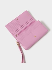 Osprey London Pink The Osprey London Leather Travel Organiser Purse - Image 6 of 6