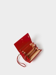 Rojo - Monedero organizador de viajes de cuero de Osprey London - Imagen 4 de 6