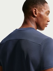 Nike Navy Court Victory DriFIT Tennis Top - Image 4 of 6