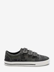 Khaki Camouflage Wide Fit (G) Strap Touch Fastening Shoes - Image 1 of 5
