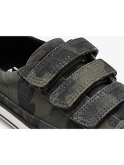 Khaki Camouflage Wide Fit (G) Strap Touch Fastening Shoes - Image 5 of 5