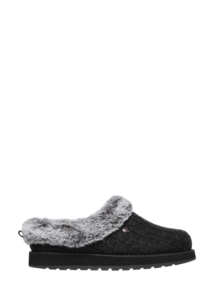 Skechers Grey Keepsakes Ice Angel Womens Slippers - Image 1 of 5