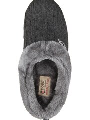 Skechers Grey Keepsakes Ice Angel Womens Slippers - Image 5 of 5