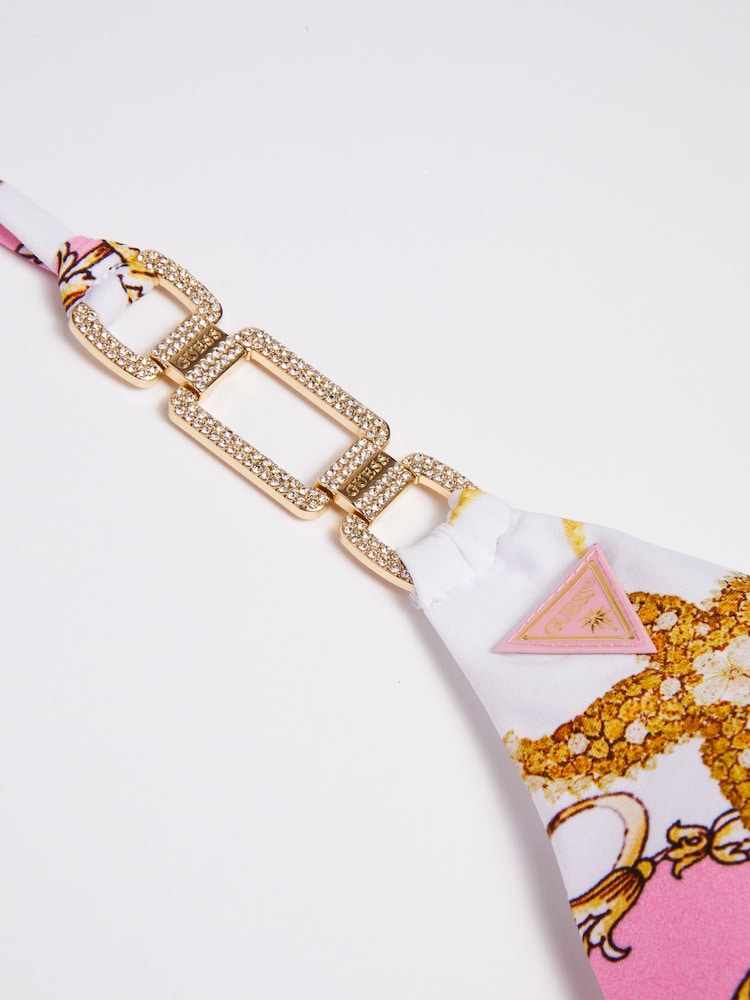 Guess Pink Jewel Triangle Bikini Top - Image 8 of 8