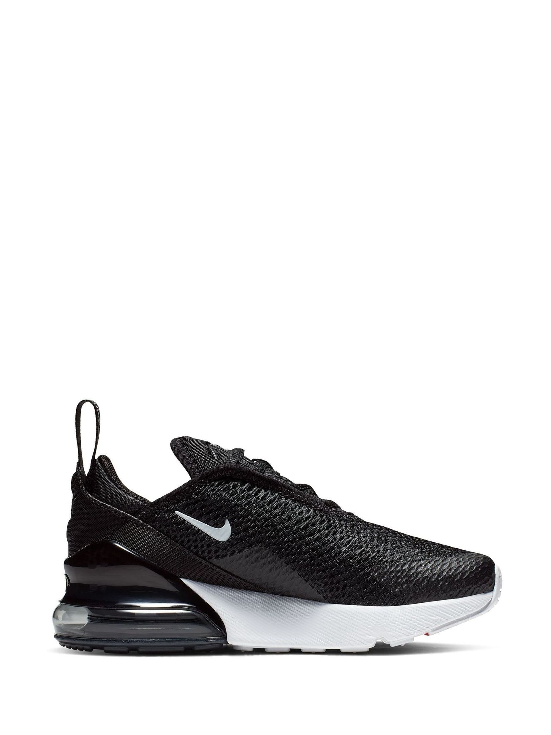 Nike Black White Air Max 270 Junior Trainers