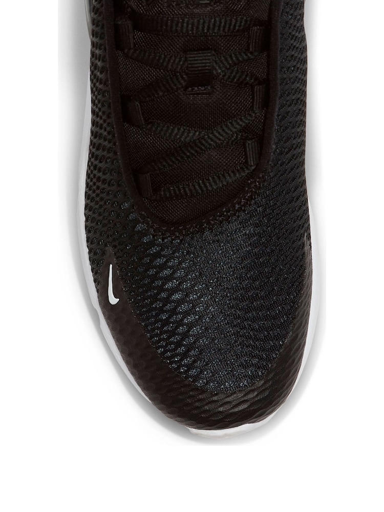 Nike Black/White Junior Air Max 270 Trainers - Image 5 of 6