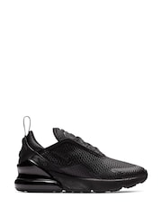 Nike Black Junior Air Max 270 Trainers - Image 1 of 8