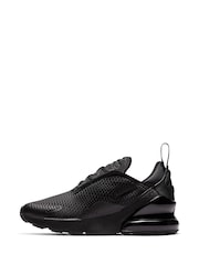 Nike Black Junior Air Max 270 Trainers - Image 2 of 8
