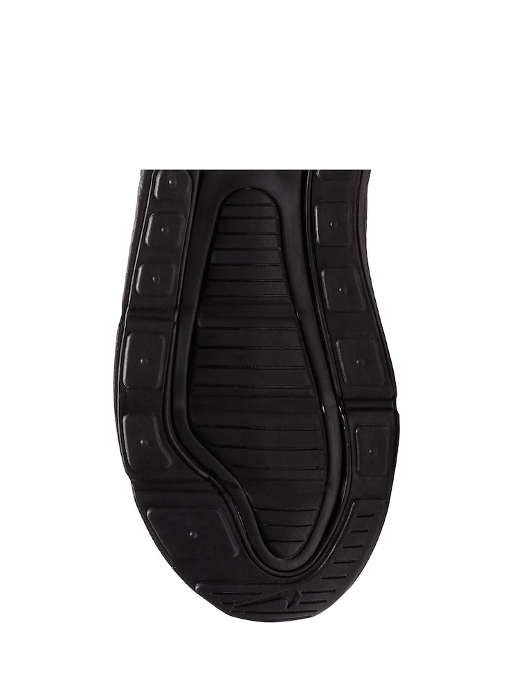 Nike Black Junior Air Max 270 Trainers - Image 8 of 8