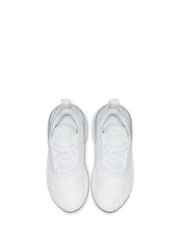 Nike White/Aqua Junior Air Max 270 Trainers - Image 5 of 5