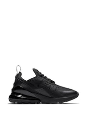 Nike Black Youth Air Max 270 Trainers - Image 1 of 8