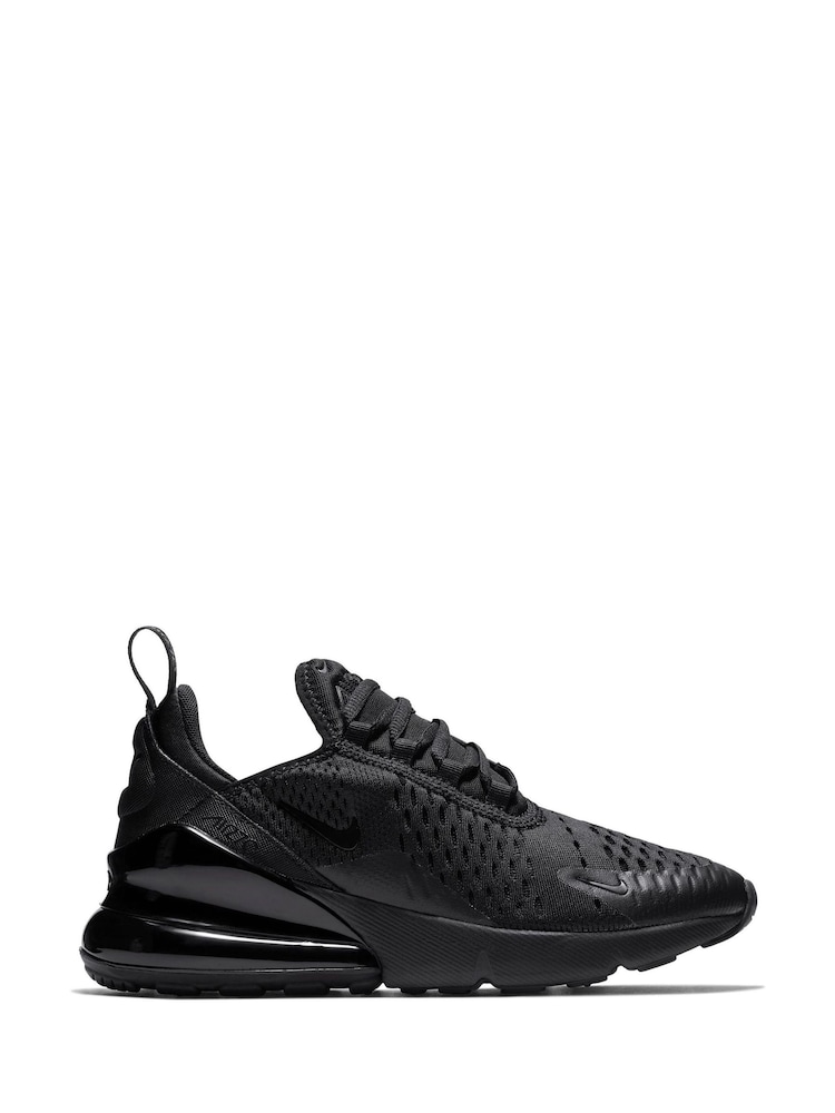 Zwart - Nike Air Max 270 jeugdsportschoenen - Image 3 of 8
