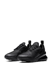Nike Black Youth Air Max 270 Trainers - Image 5 of 8