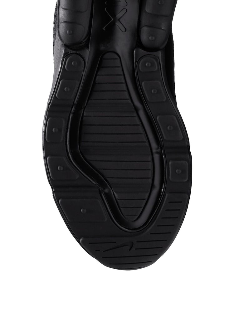 Nike Black Youth Air Max 270 Trainers - Image 8 of 8