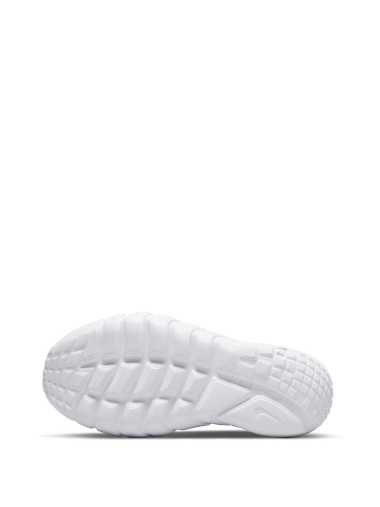 Czarny/biały - Nike Flex Runner Youth Trainers - Image 7 of 10