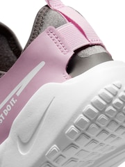 Nike Pink Flex Runner Youth Trainers - Image 10 of 10