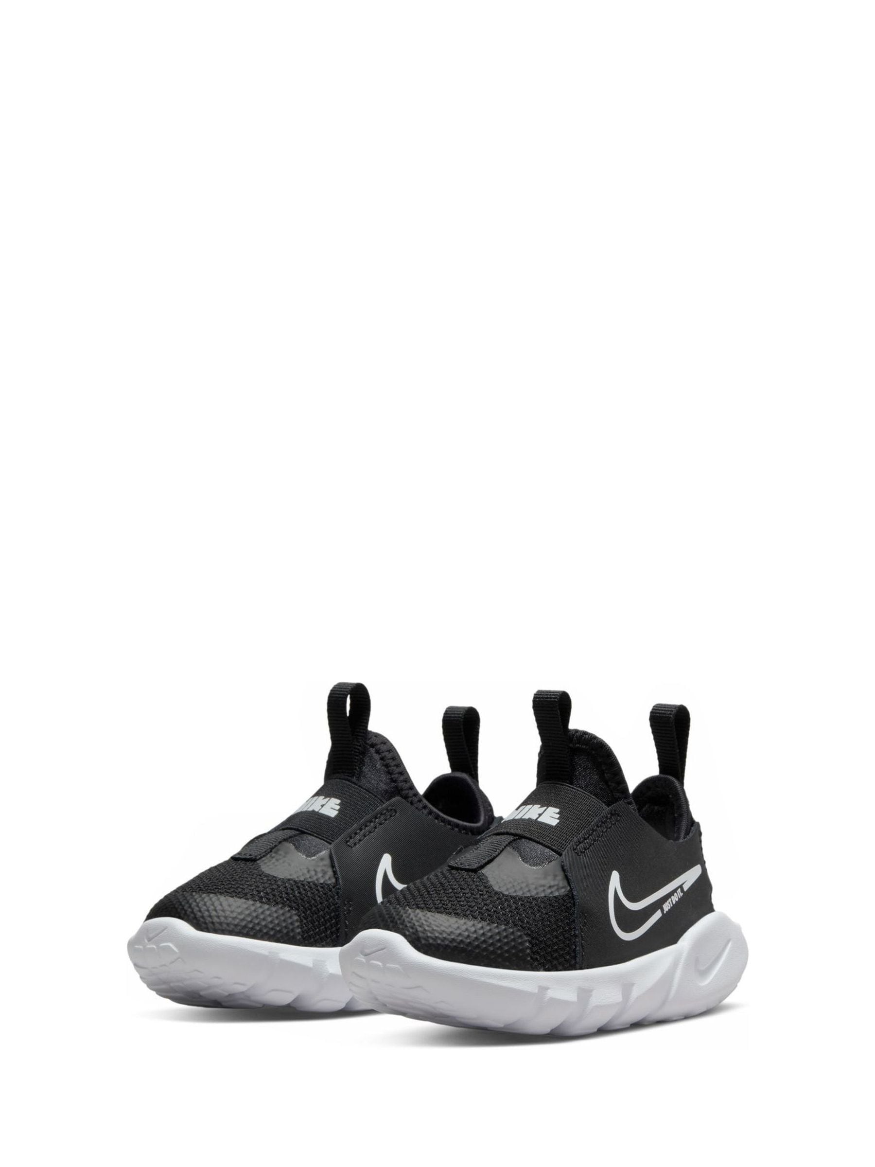 Buy Nike Black White Flex Runner 2 Infant Trainers from Next Latvia