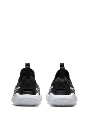 Nike Black/White Flex Runner 2 Infant Trainers - Image 6 of 9