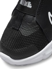 Nike Black/White Flex Runner 2 Infant Trainers - Image 9 of 9