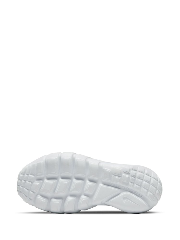 Czarny/biały - Nike Flex Runner 2 Junior Trainers - Image 10 of 13