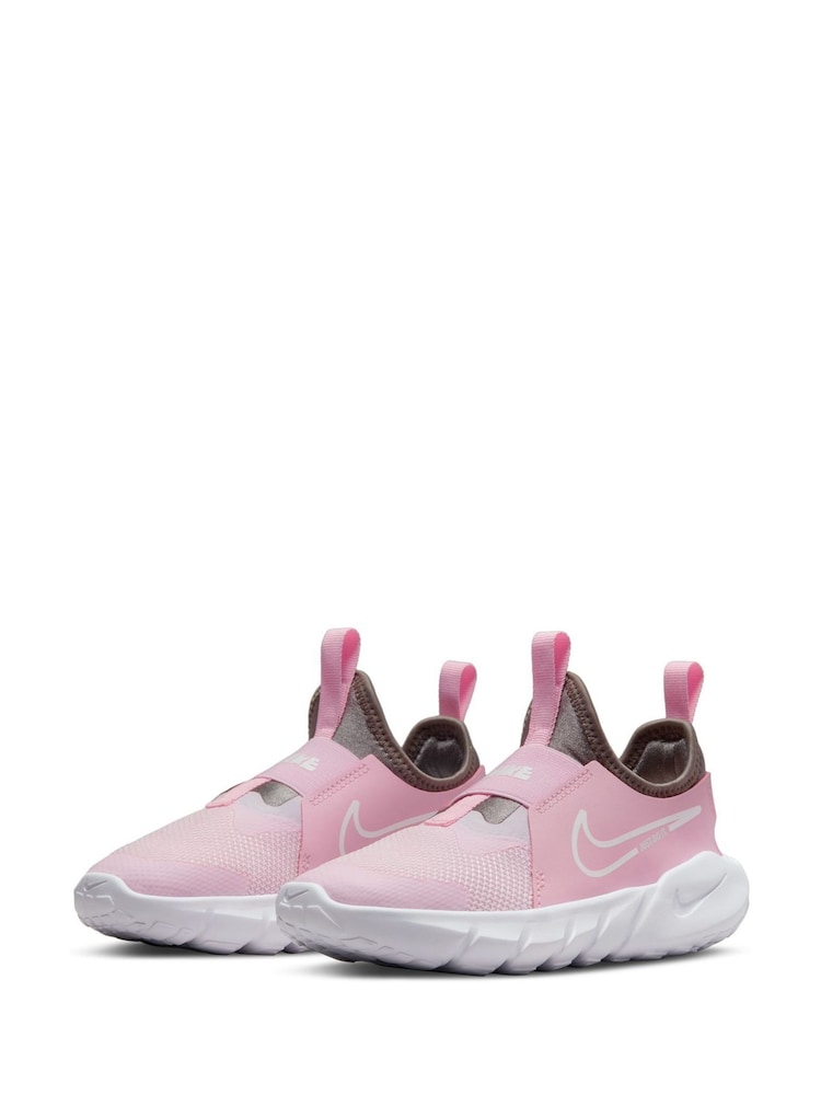 Różowy - Nike Flex Runner 2 Junior Trainers - Image 6 of 11