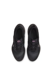 Nike Black/Grey Downshifter 12 Running Youth Trainers - Image 7 of 11