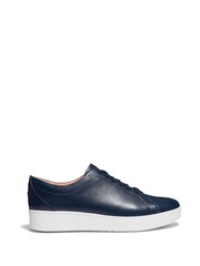 FitFlop Rally Leather Trainers - Image 1 of 3