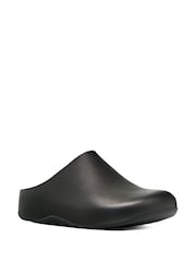 FitFlop Shuv Leather Clogs - Image 3 of 4