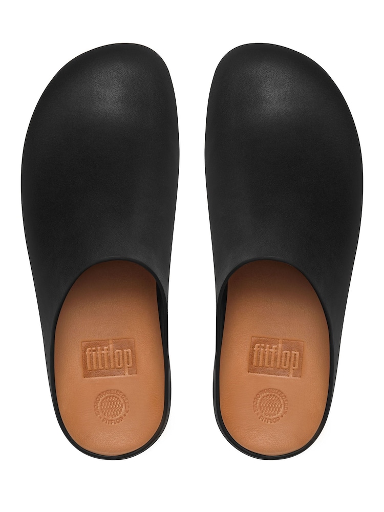 FitFlop Shuv Leather Clogs - Image 4 of 4